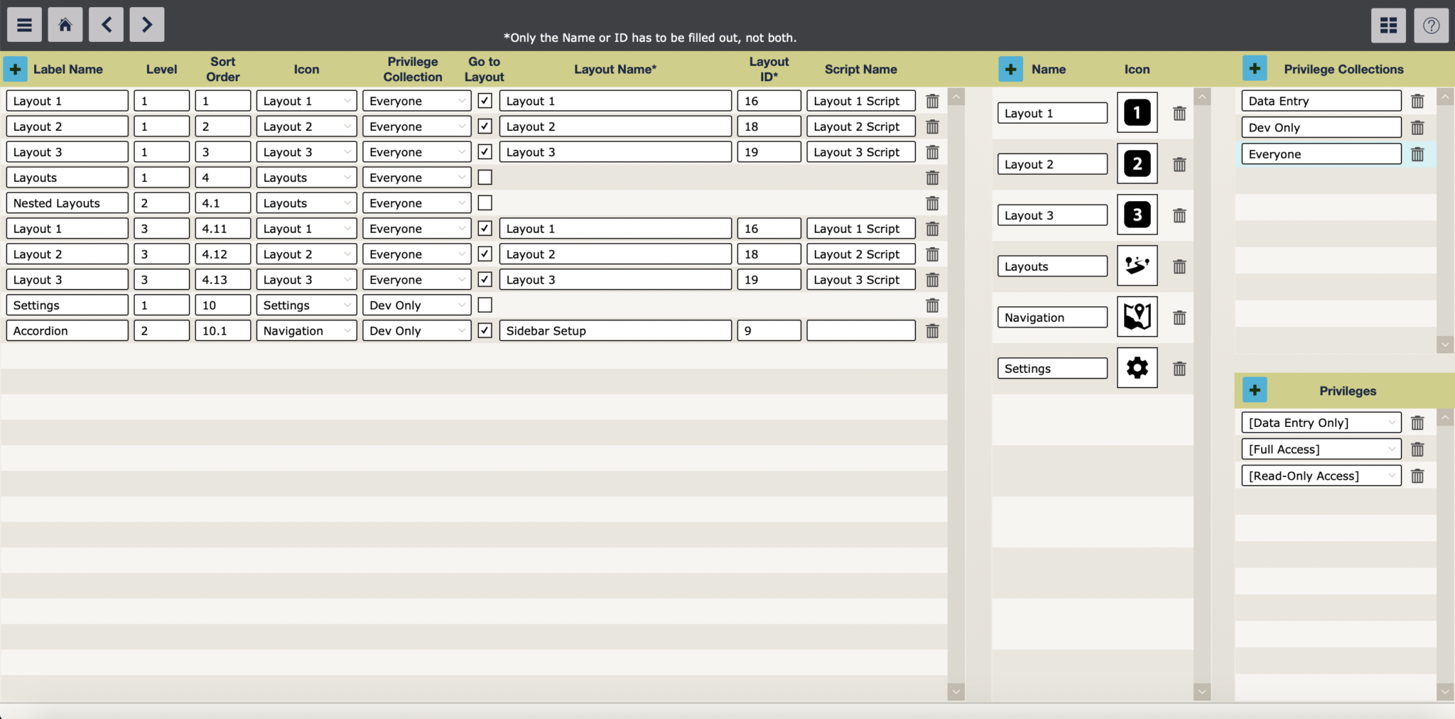Accordion Navigation Peak 14 Solutions